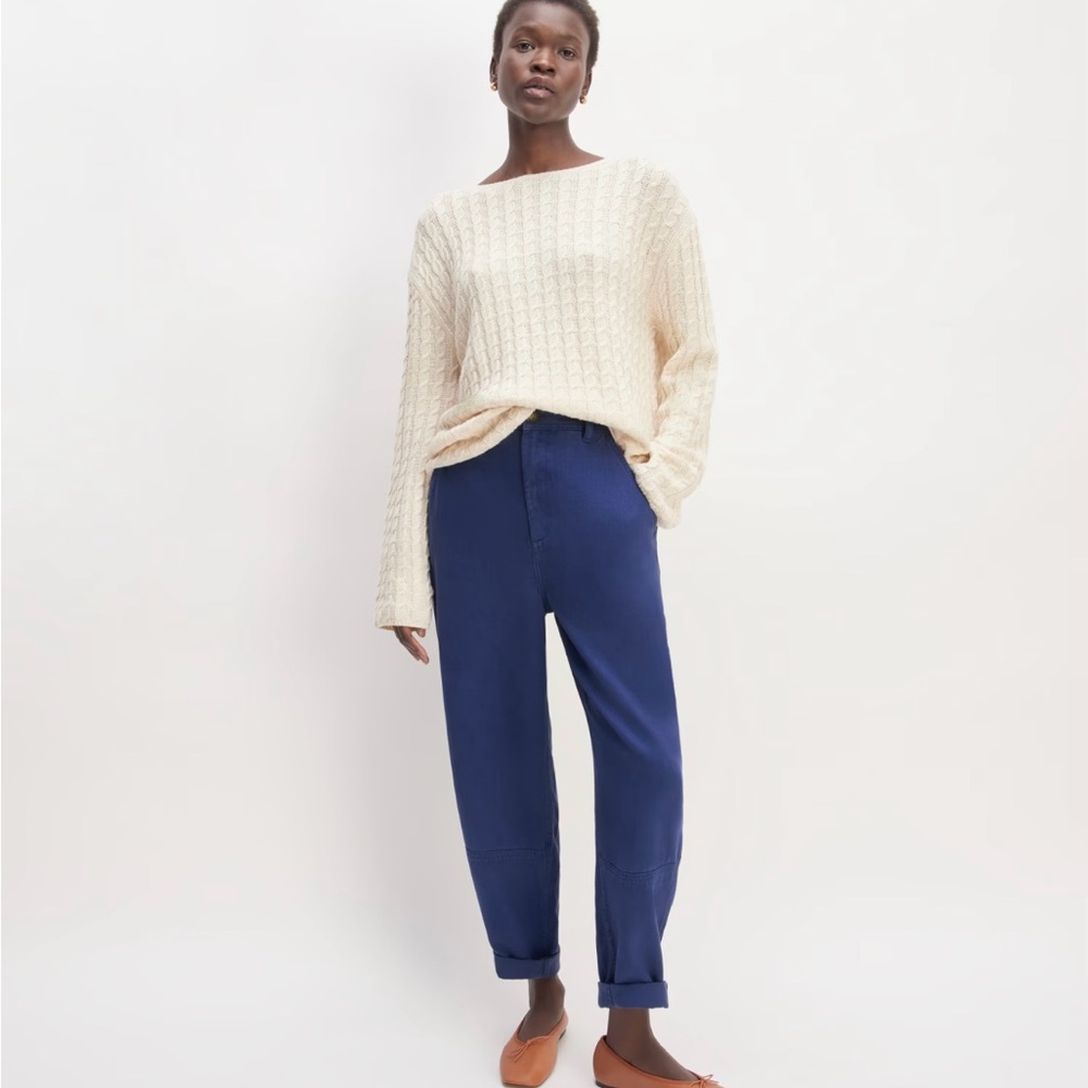 Everlane Buttersoft Chino in Navy Blue